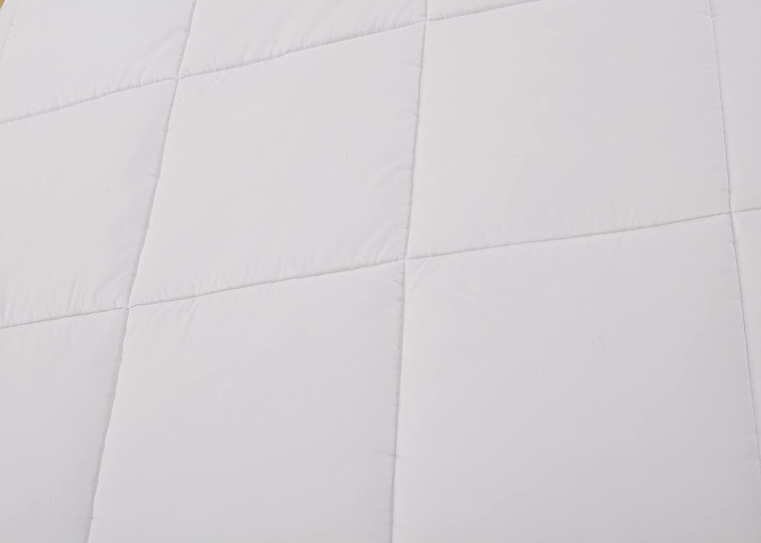 White Twin Microfiber Thread Count Down Alternative Duvet Insert - Image 10