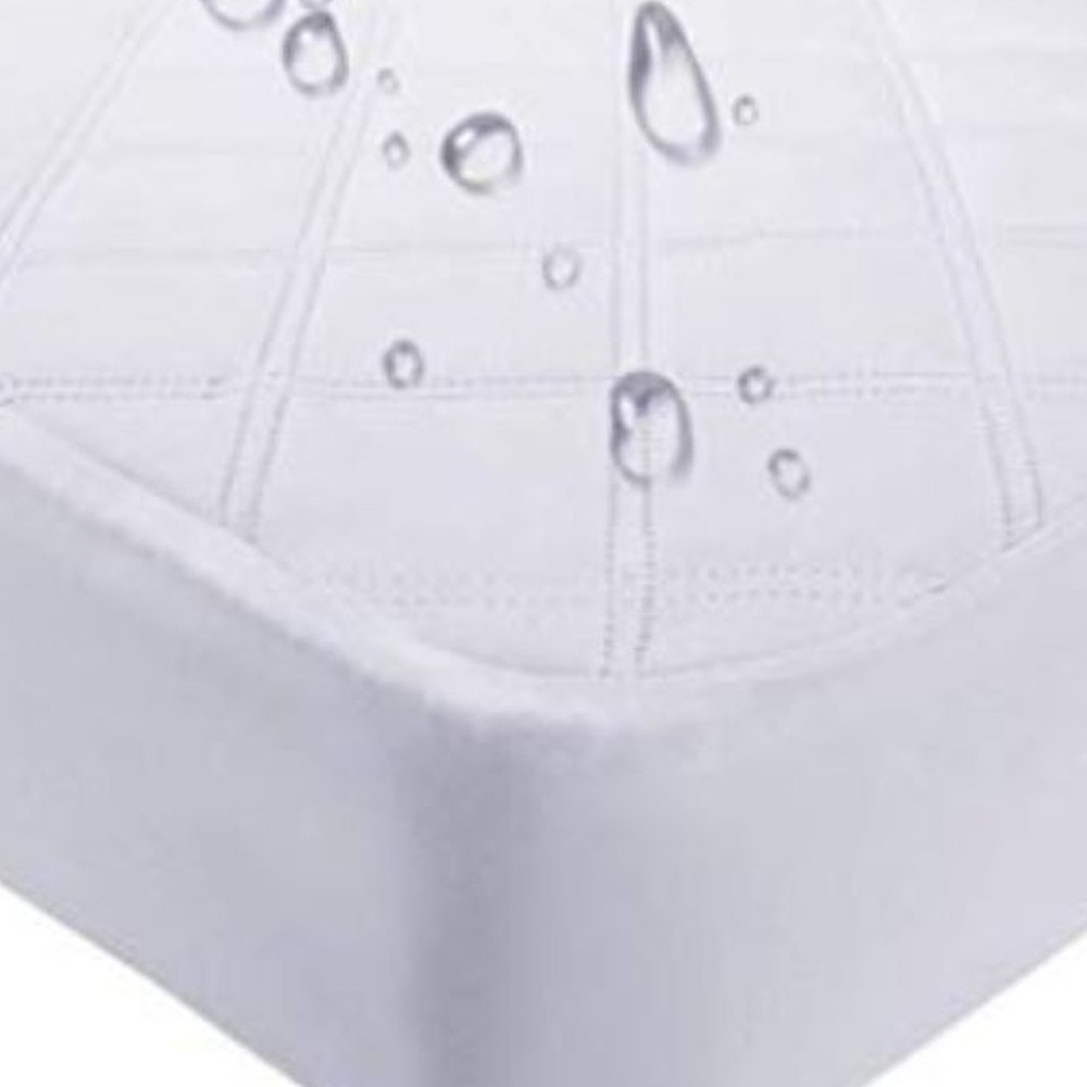 9" Waterproof Bamboo Terry Crib Mattress Pad Liner Mattress Cover Only. - Image 15