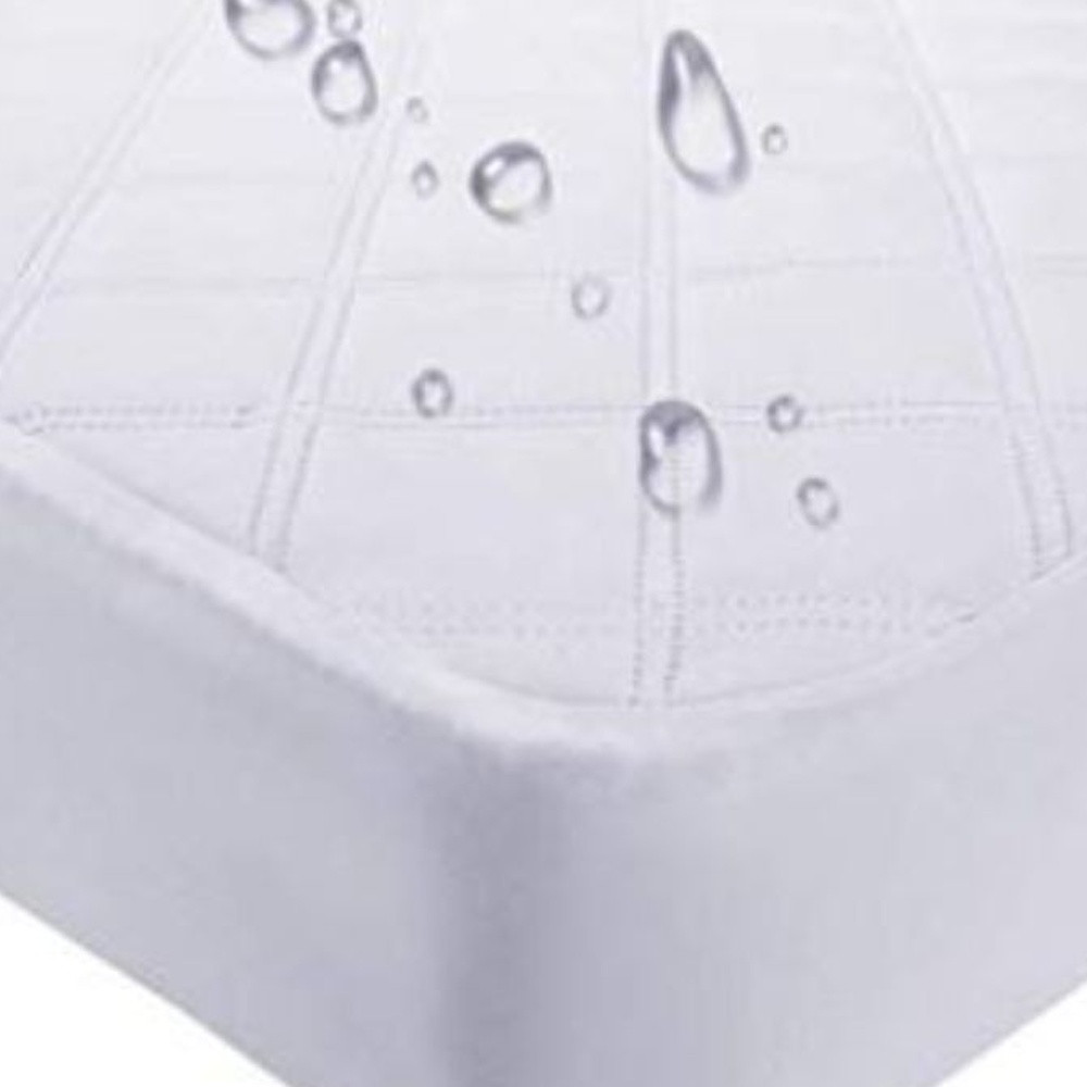 9" Waterproof Bamboo Terry Crib Mattress Pad Liner Mattress Cover Only. - Image 11