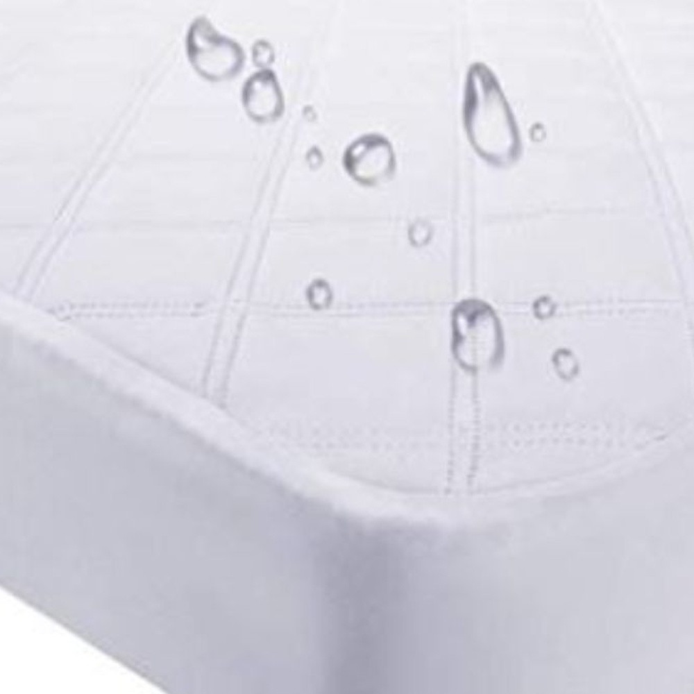 9" Waterproof Bamboo Terry Crib Mattress Pad Liner Mattress Cover Only. - Image 16