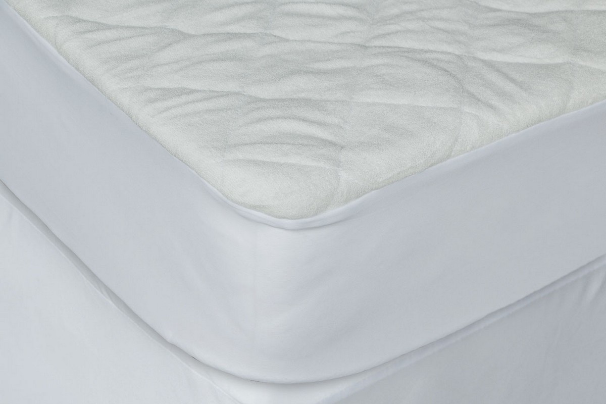 9" Waterproof Bamboo Terry Crib Mattress Pad Liner Mattress Cover Only. - Image 13