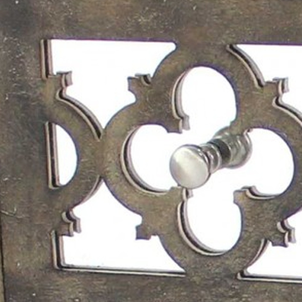 15" Brown Standard Accent Cabinet With Three Drawers - Image 5