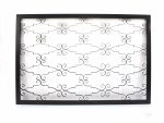 43" X 63" Black Metal Wall Decor