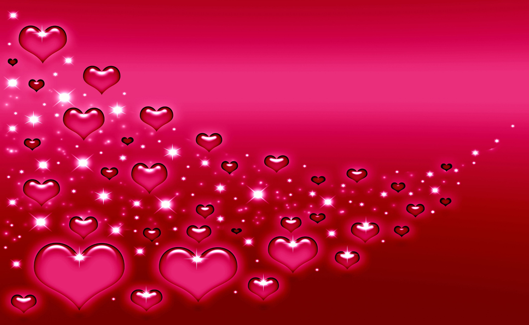 Pink Hearts Canvas Hanging Wall Art - Image 3