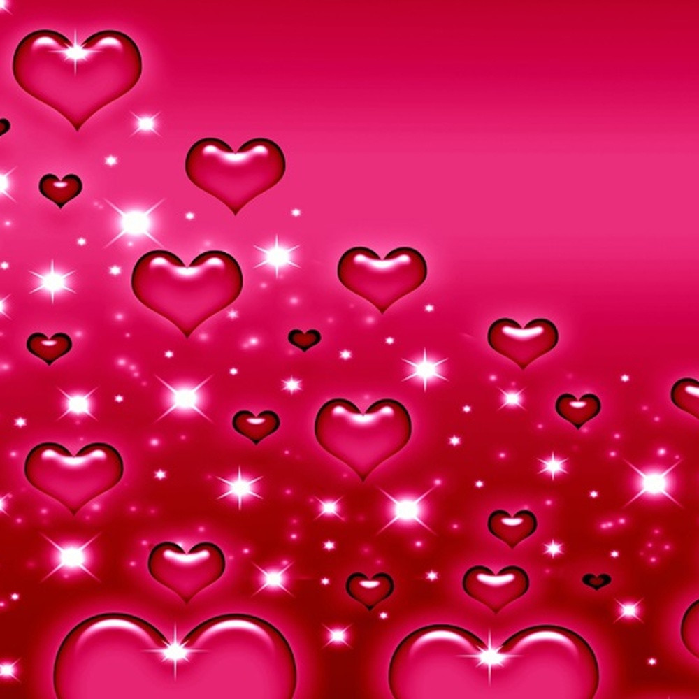 Pink Hearts Canvas Hanging Wall Art - Image 4