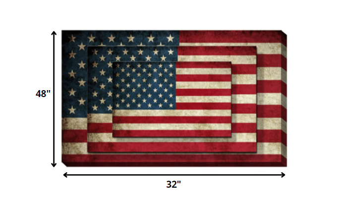 America flag Unframed Print Wall Art - Image 7
