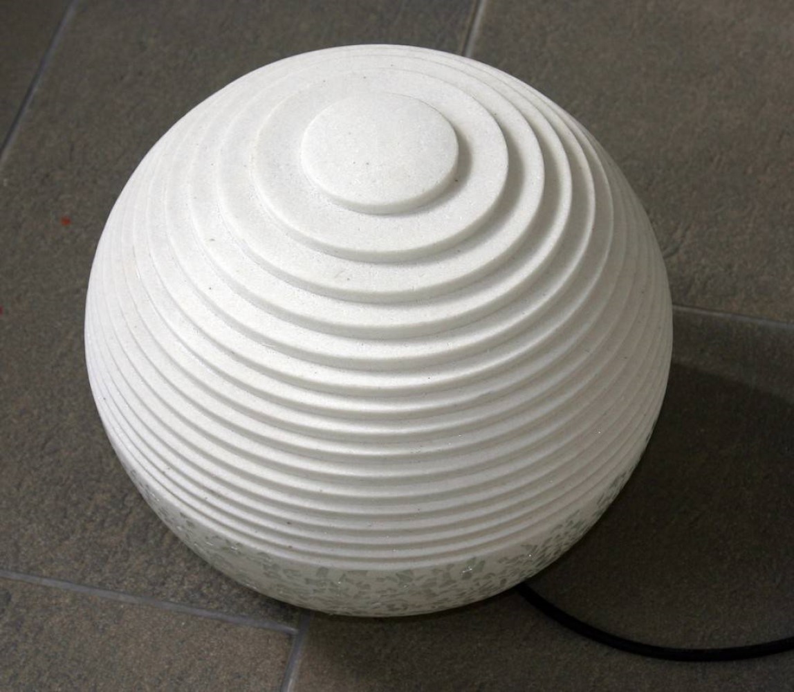 12" White Sandstone Garden Stone - Image 5