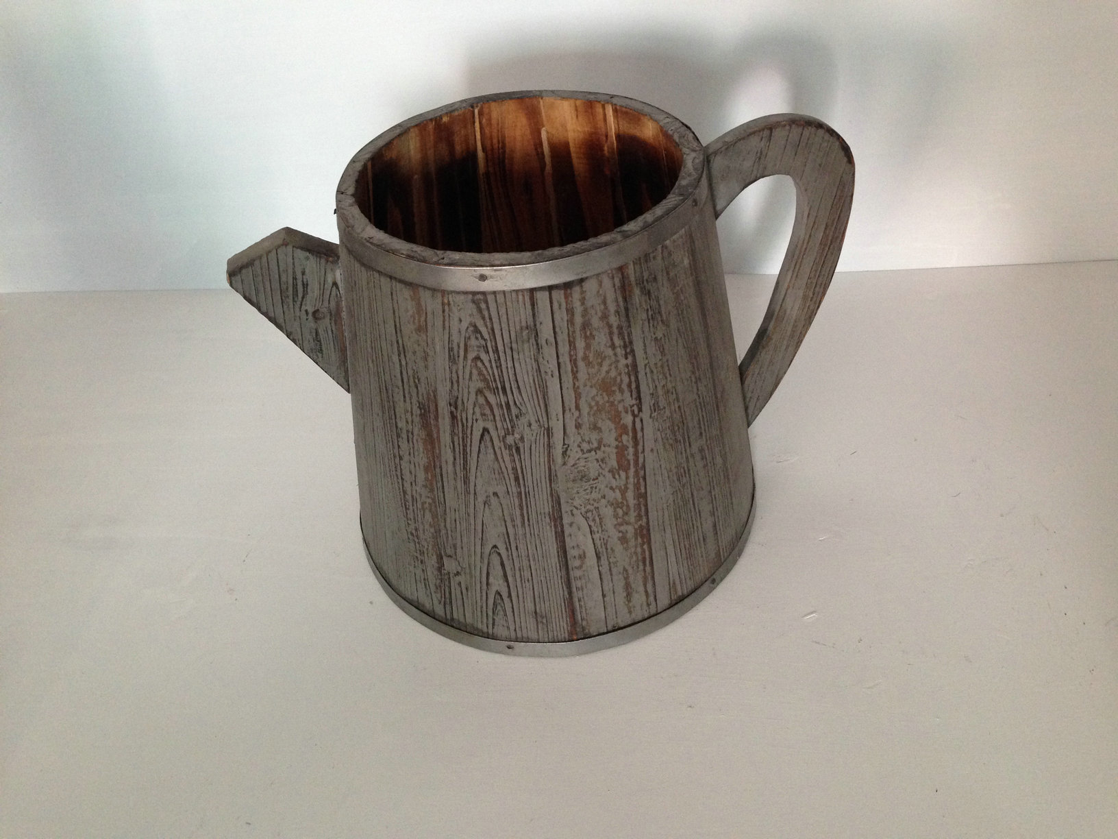 1 X 12 X 7 Brown Wood Garden Pot - Image 5