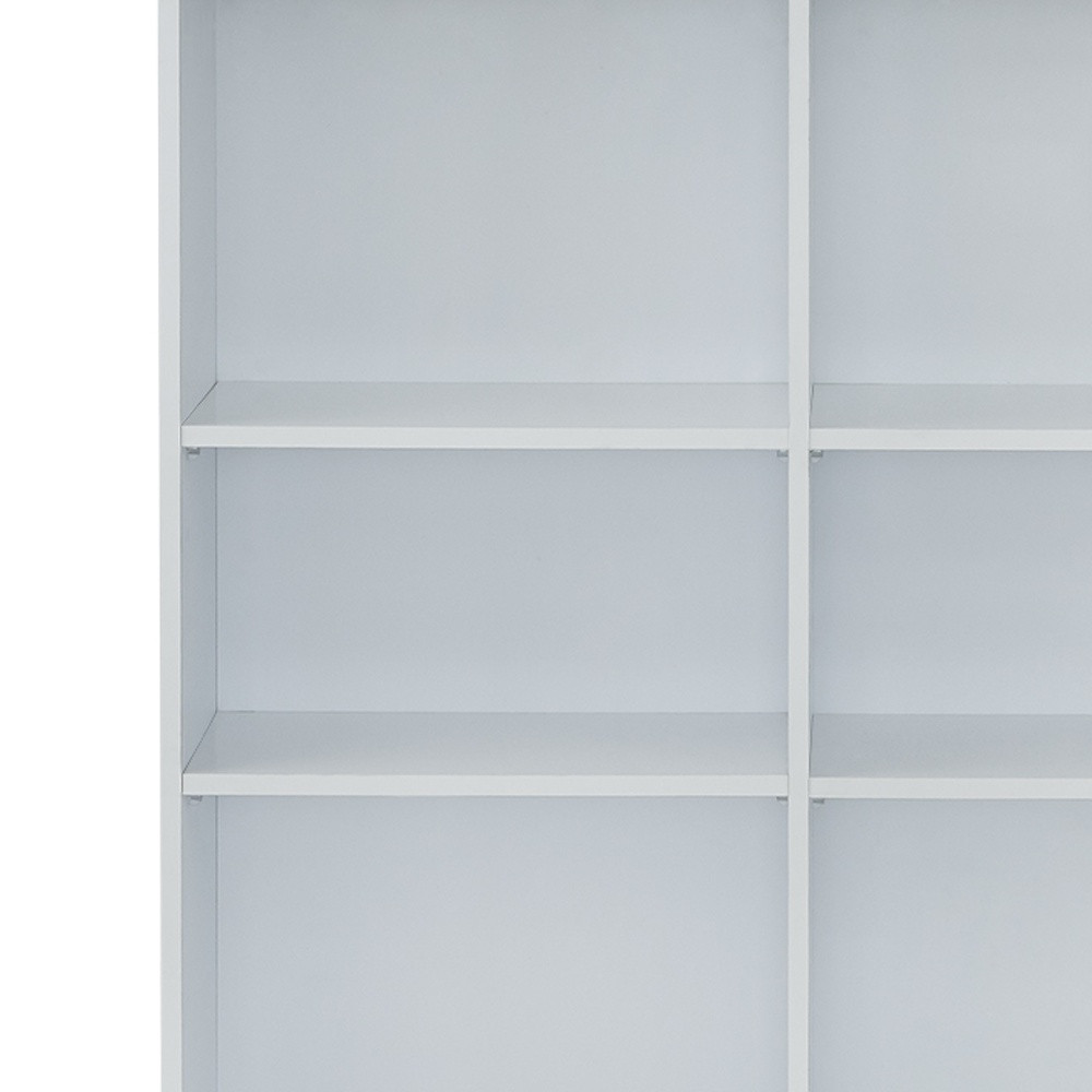 47" White Wood Rectangular Bar Table - Image 2