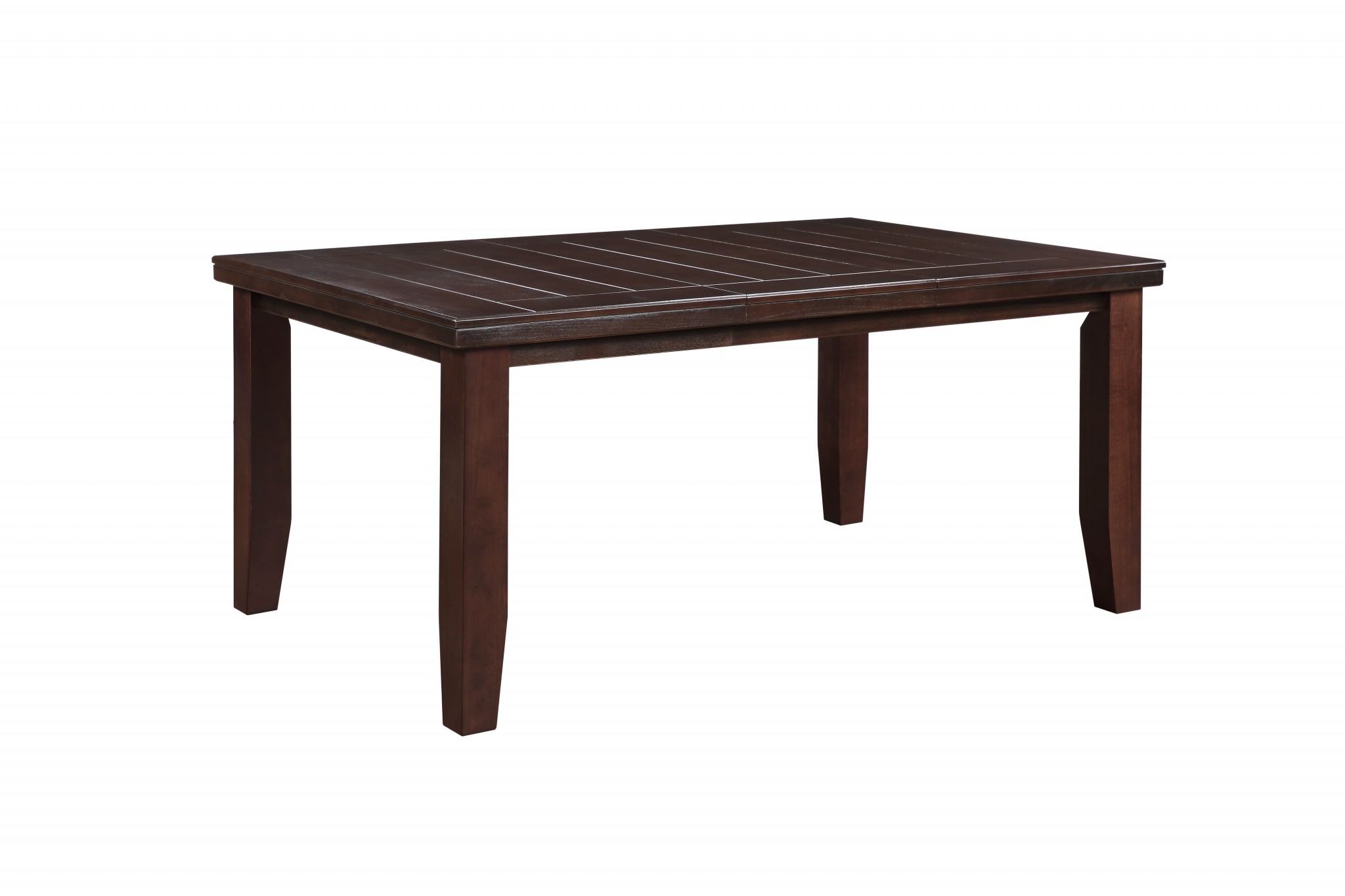 48" Dark Brown Dining Table - Image 3