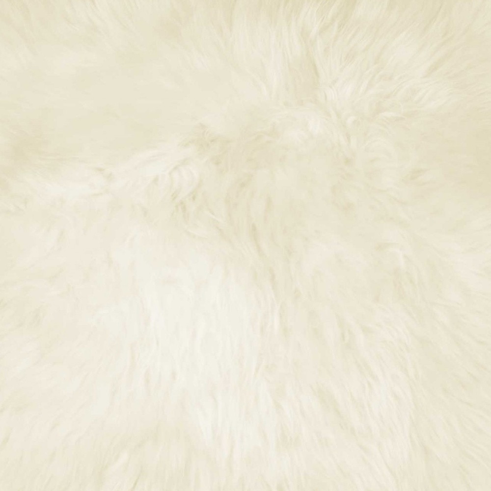 18" Natural Sheepskin Throw Pillow - Image 9