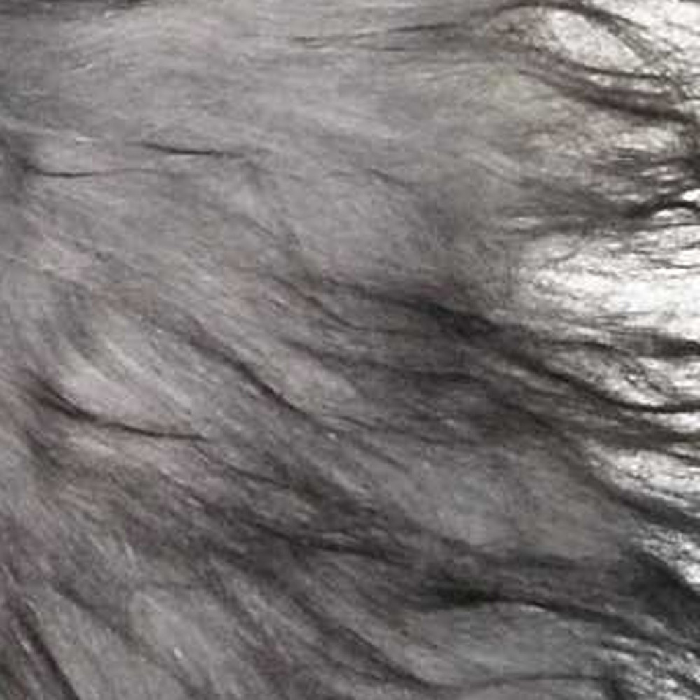 15" X 15" Silver Sheepskin Solid Color Dining Chair Pad - Image 3