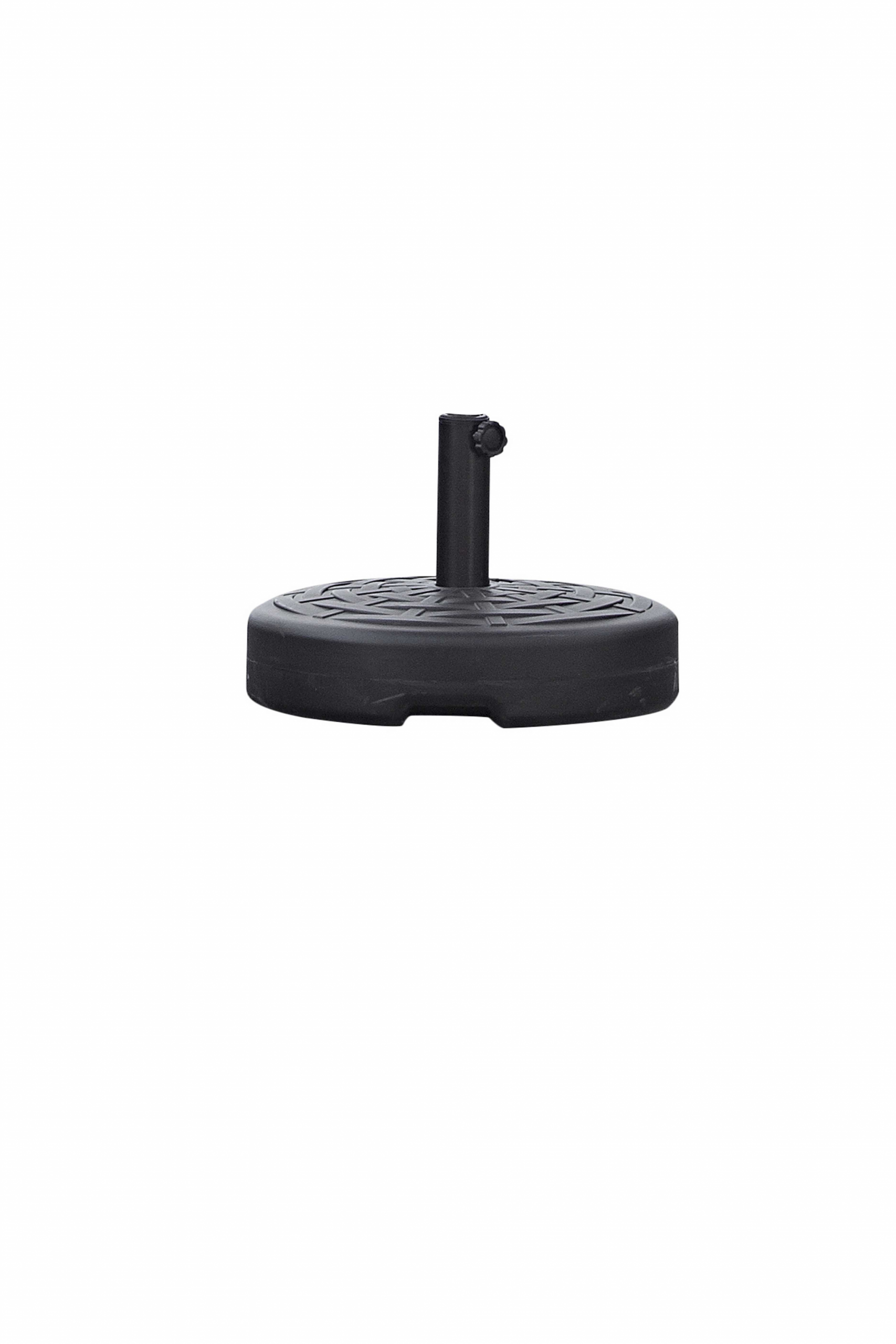 Black Plastic Umbrella Base - Image 2