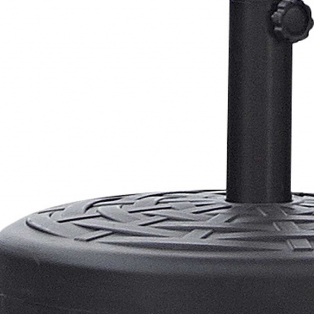 Black Plastic Umbrella Base - Image 5