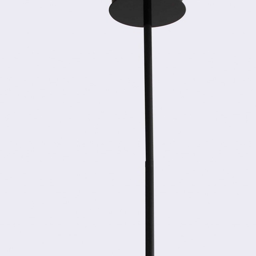 19 X 19 X 40.5 Black Aluminum Pendant Lamp - Image 3