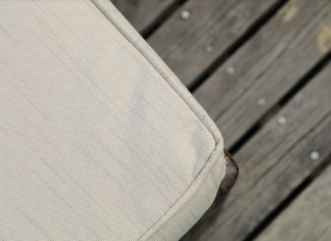 179.85" X 31.89" 32.68" Brown 7Piece Steel Outdoor Sectional Sofa Set With Ottomans And Storage Box - Image 3