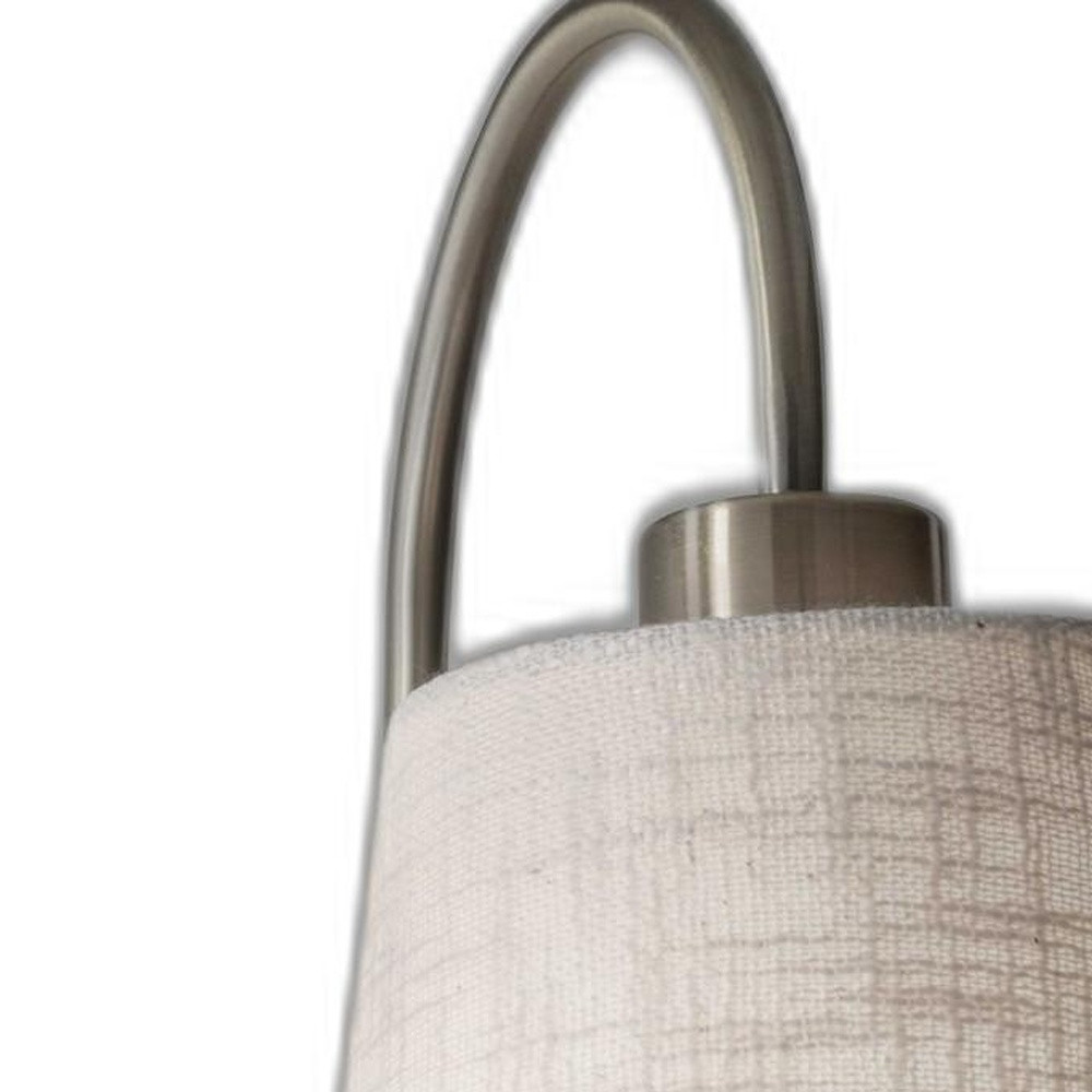 Antique Brass And Black Metal Wall Lamp With Usb Charging Station Wood Shelf - Image 6