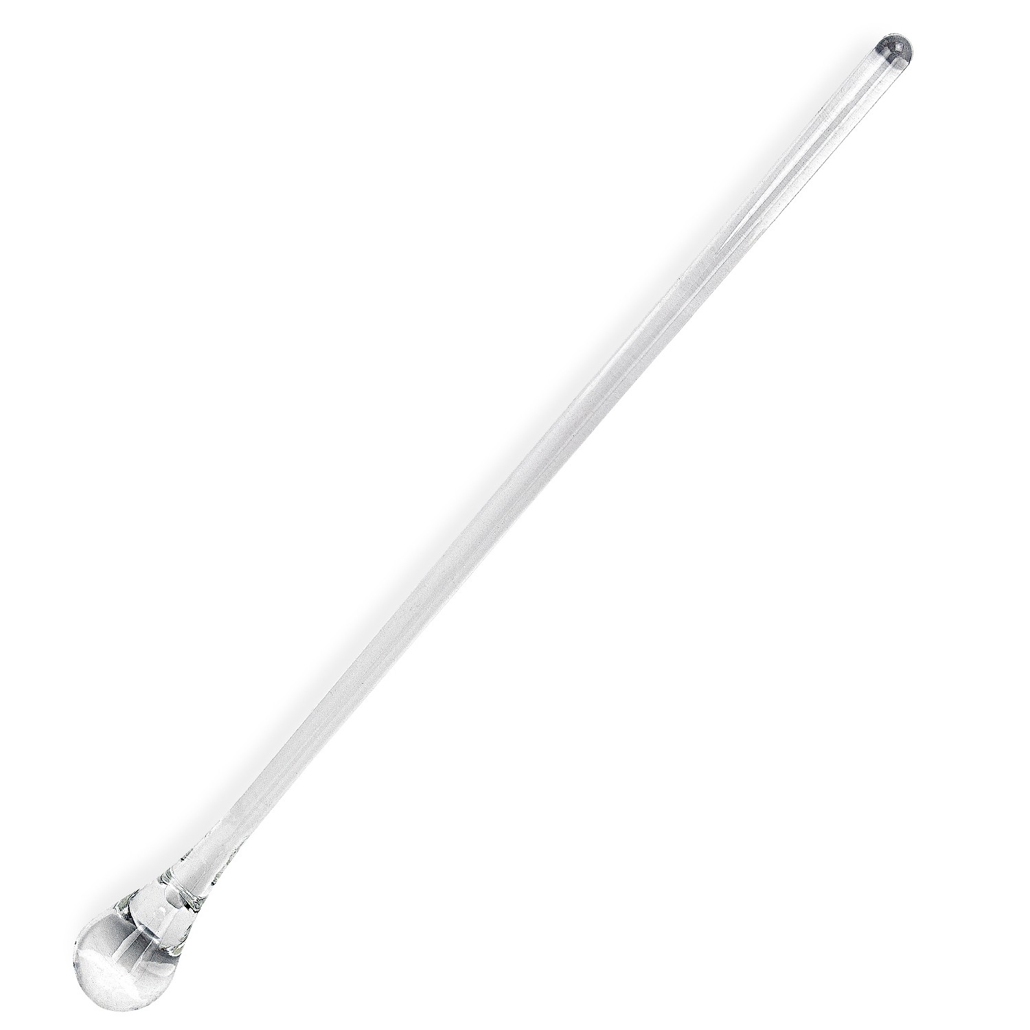 12" Mouth Blown Crystal Lead Free Martini Stirrer - Image 3