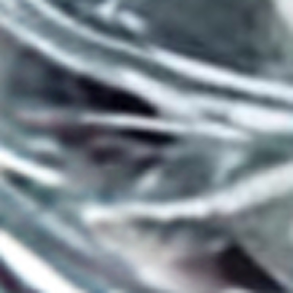 6" Clear Mouth Blown Crystal Biscuit Jar - Image 4