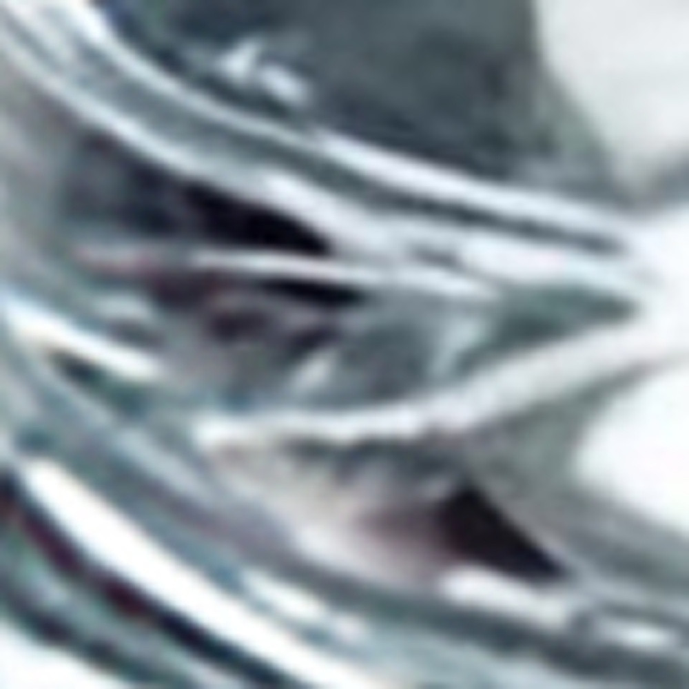 6" Clear Mouth Blown Crystal Biscuit Jar - Image 5