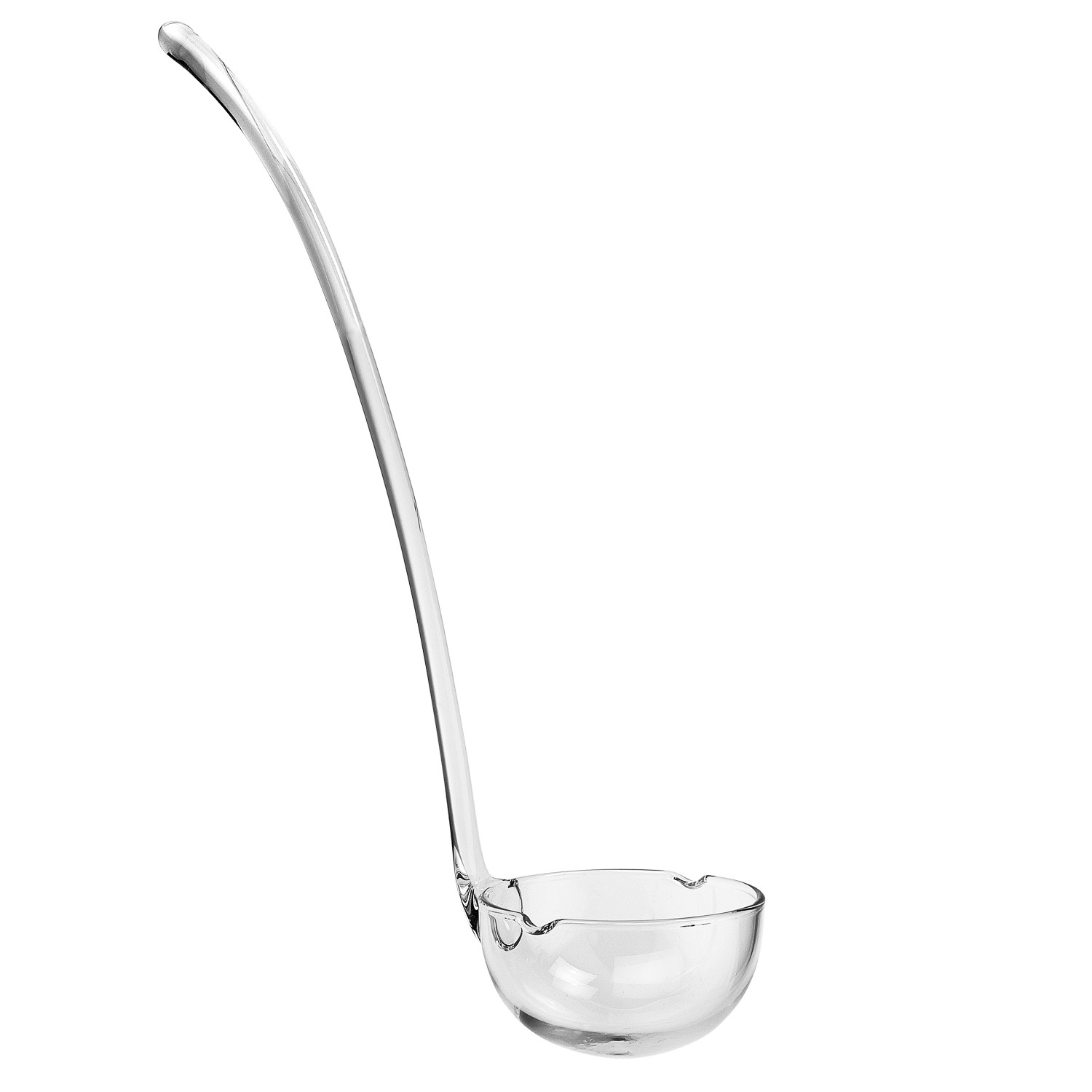 Mouth Blown Lead Free Crystal Gravy Dressing Or Punch Ladle - Image 2