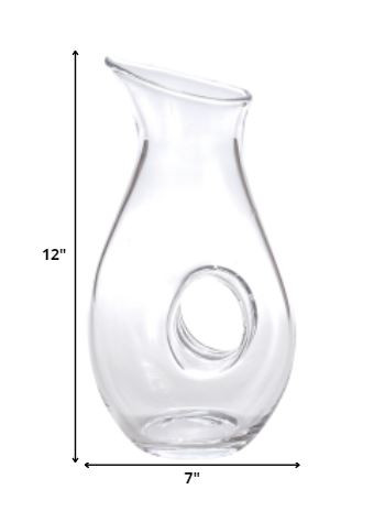 Mouth Blown Lead Free Crystal Pitcher 28 Oz - Image 7