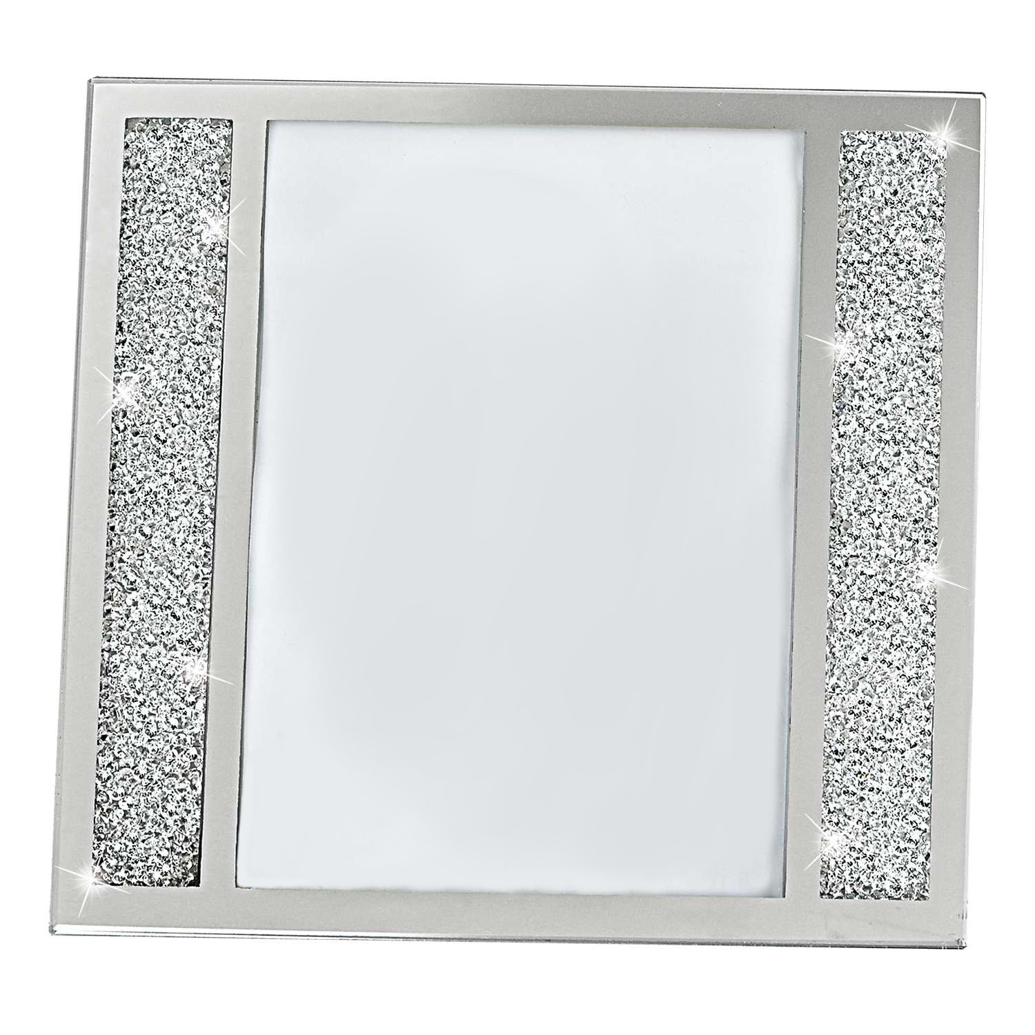 Multiple Sizes Silver Crystal Tabletop Picture Frame - Image 2