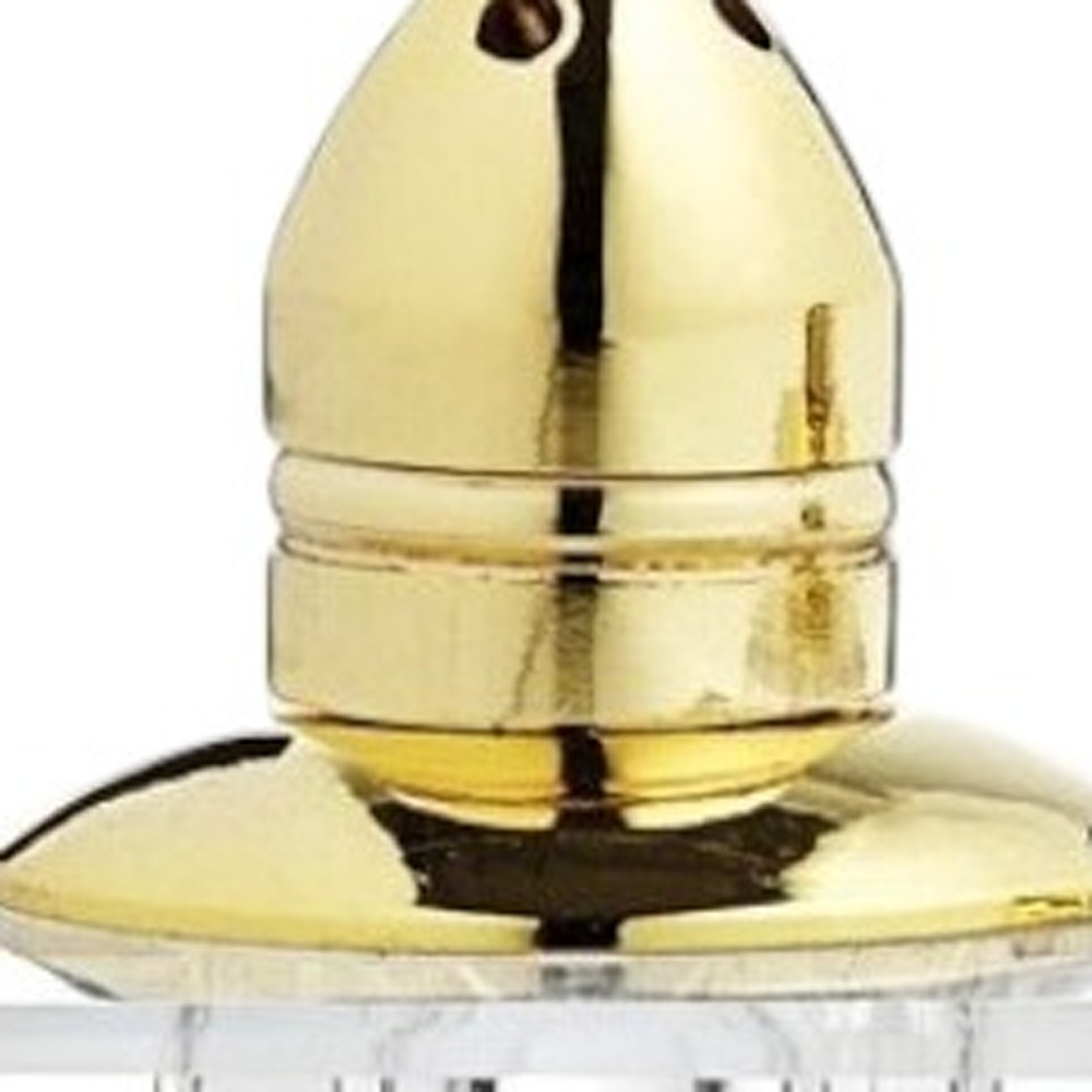Set of Two Clear And Gold Crystal Pepper Shakers - Image 6