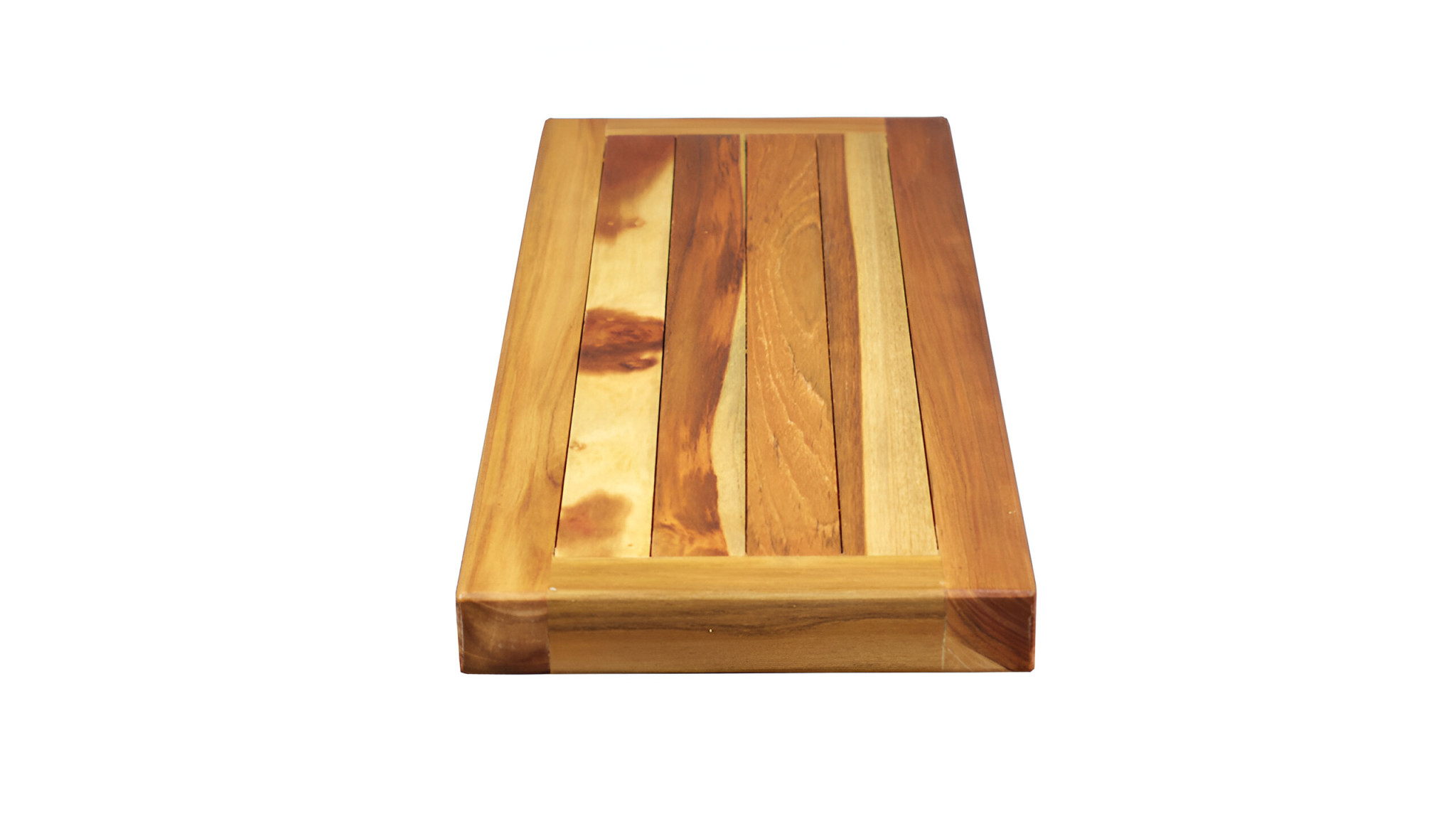 29" Natural Teak Wood Bath Tray And Seat - Image 5