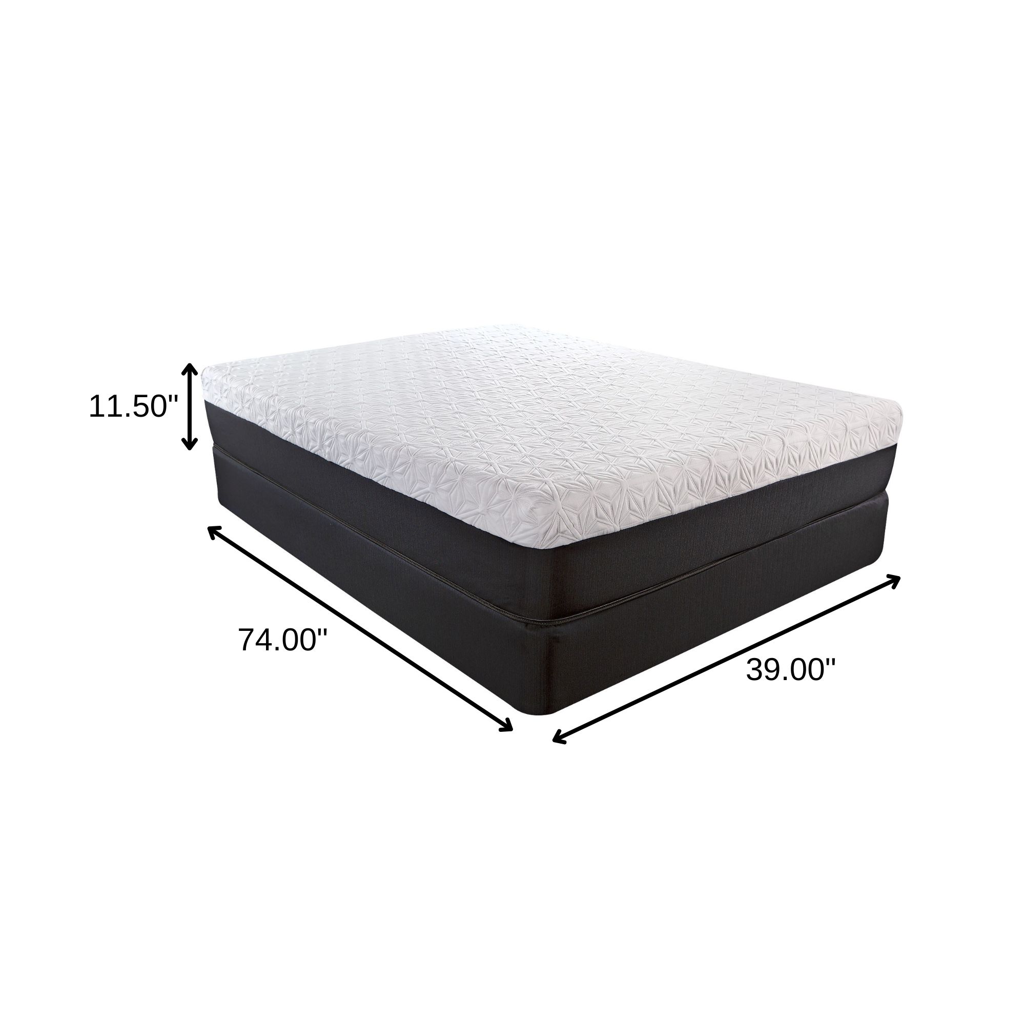 12" Foam Copper Infused Gel Memory Foam Mattress - Image 9