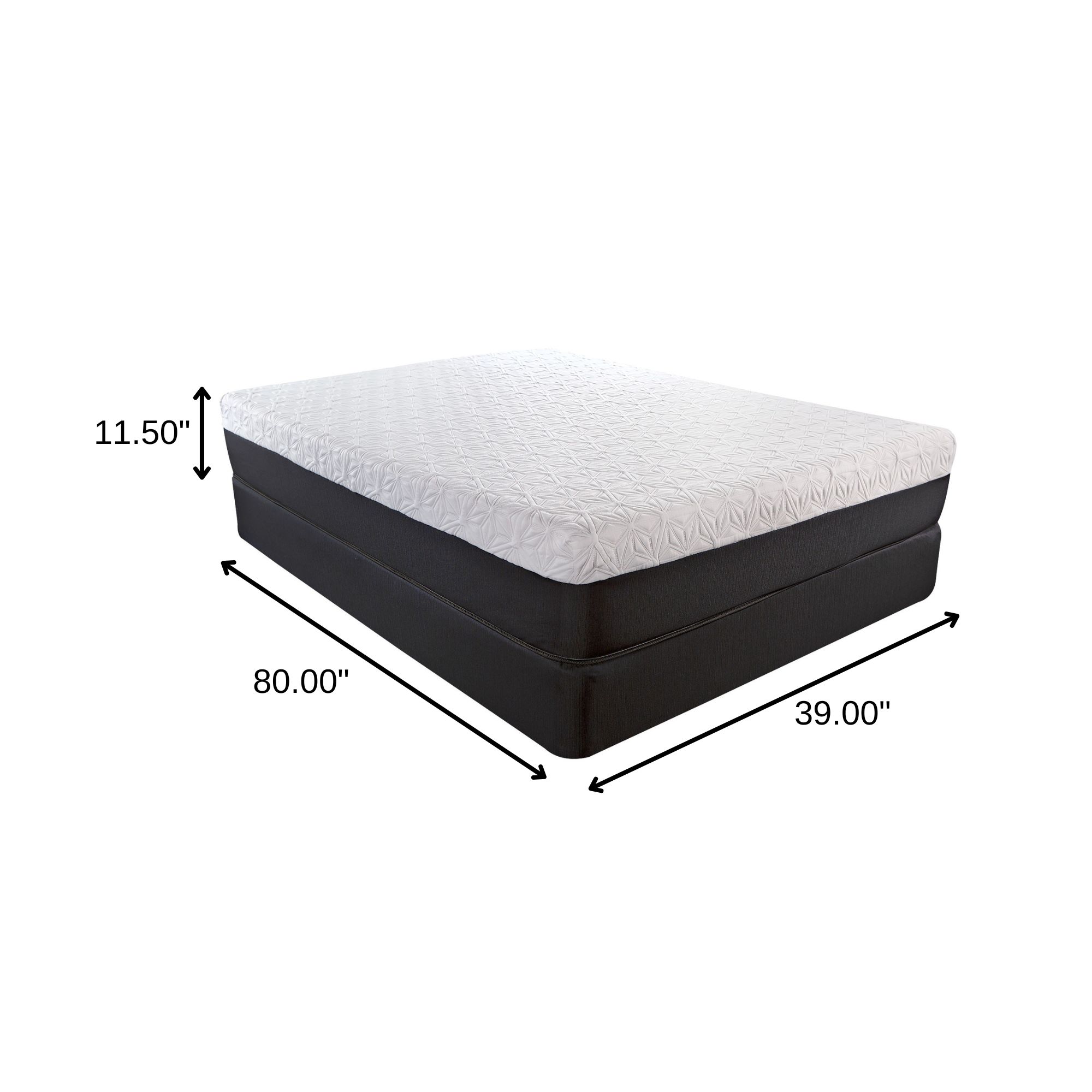 12" Foam Copper Infused Gel Memory Foam Mattress - Image 8