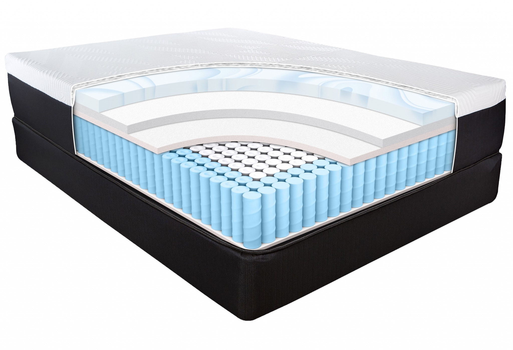 13" Hybrid Pocket Coil Gel Memory Foam Mattress - Image 5