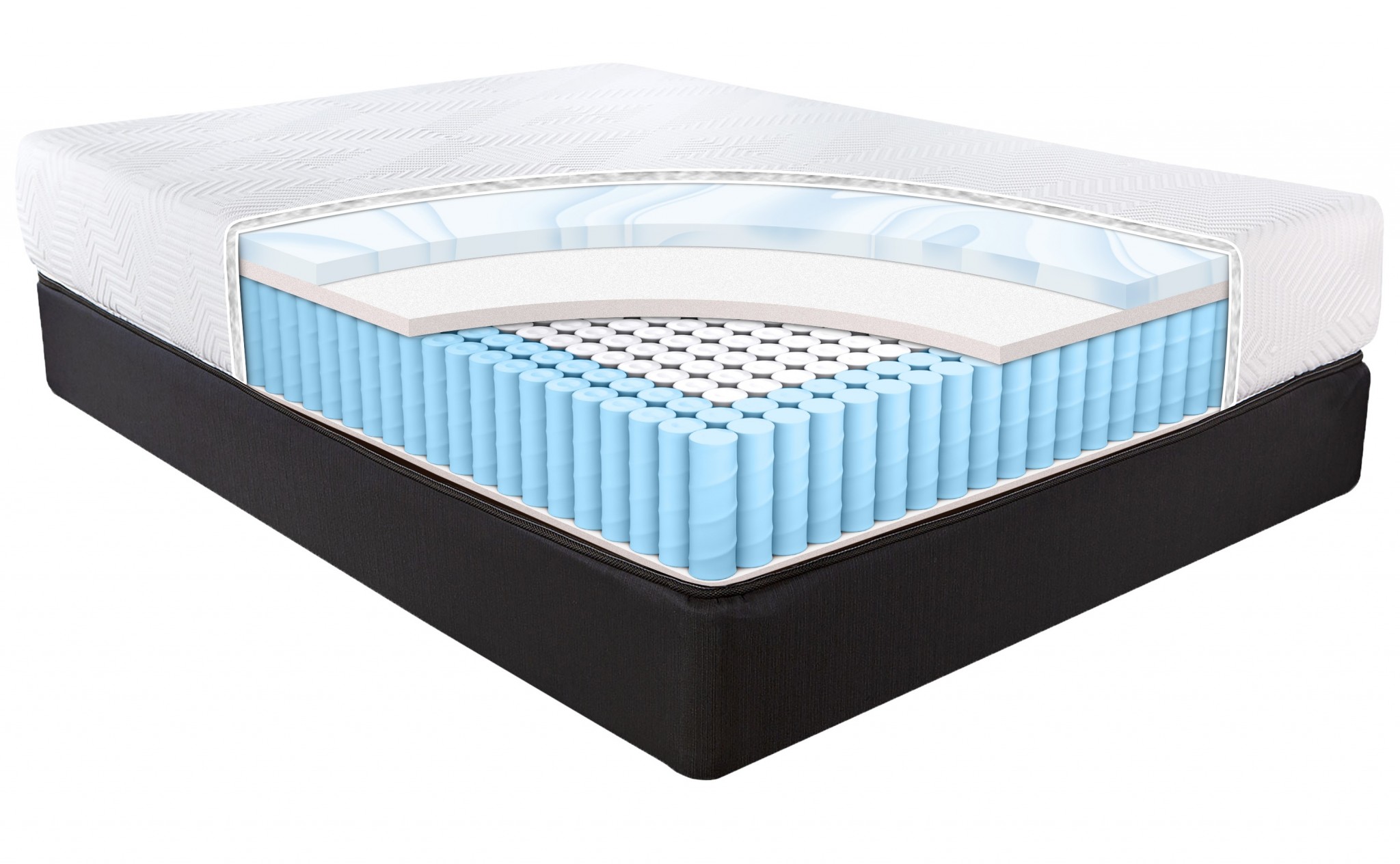 11" Hybrid Pocket Coil Gel Memory Foam Mattress - Image 5