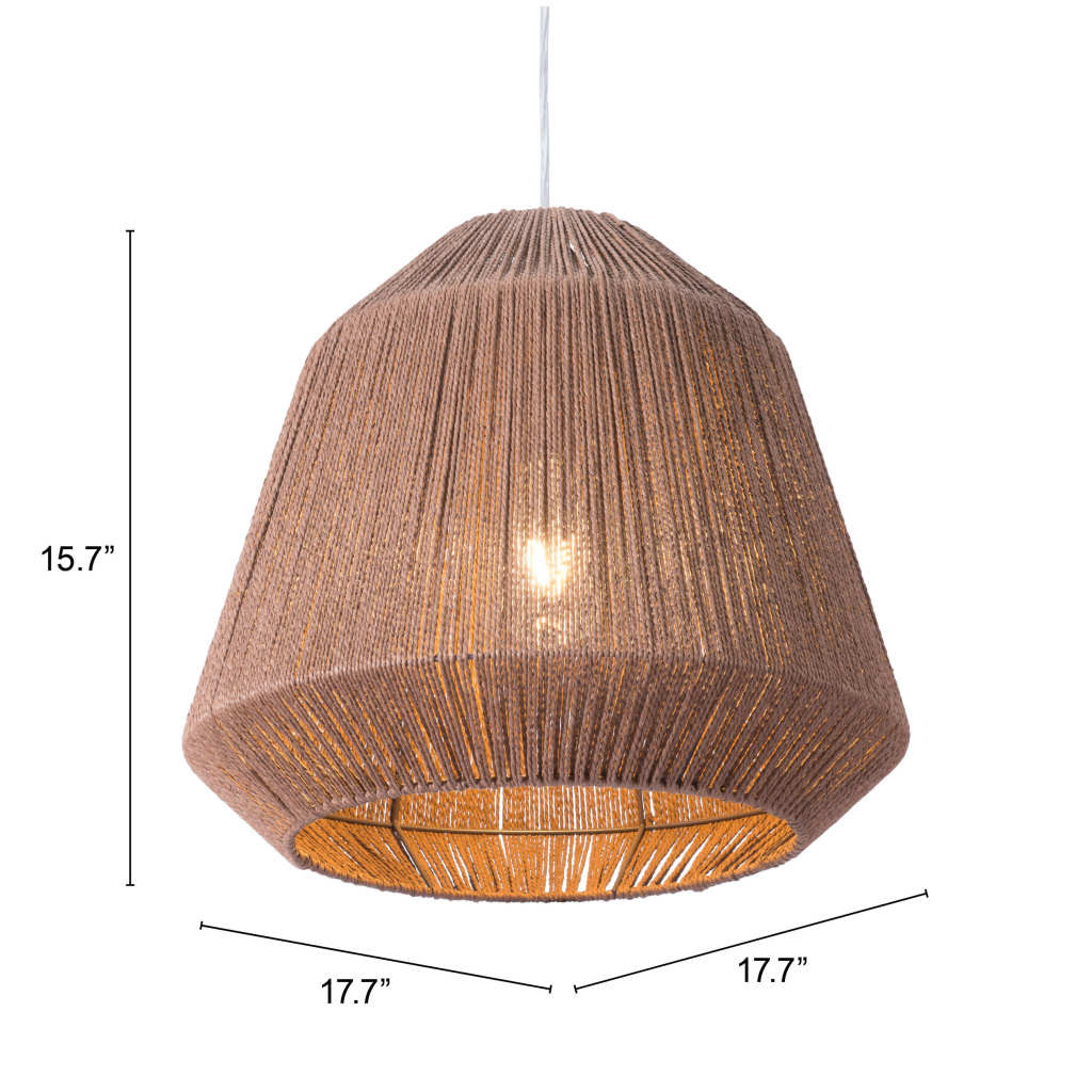 Brush Natural Ceiling Lamp - Image 10
