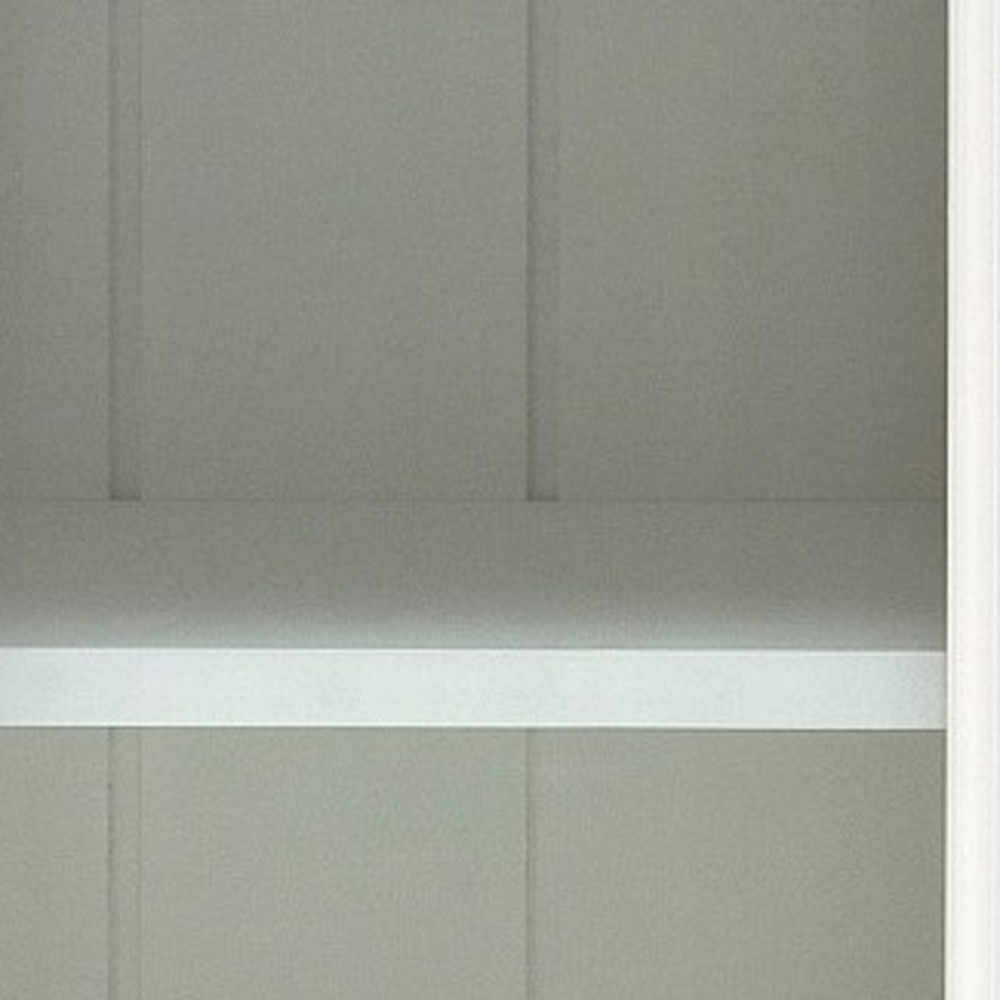 Classic White Two Level Storage Cabinet - Image 7