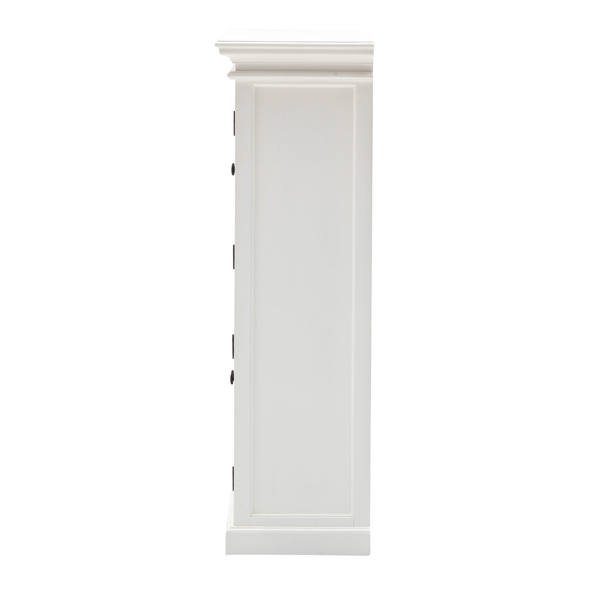 Classic White Two Level Storage Cabinet - Image 5
