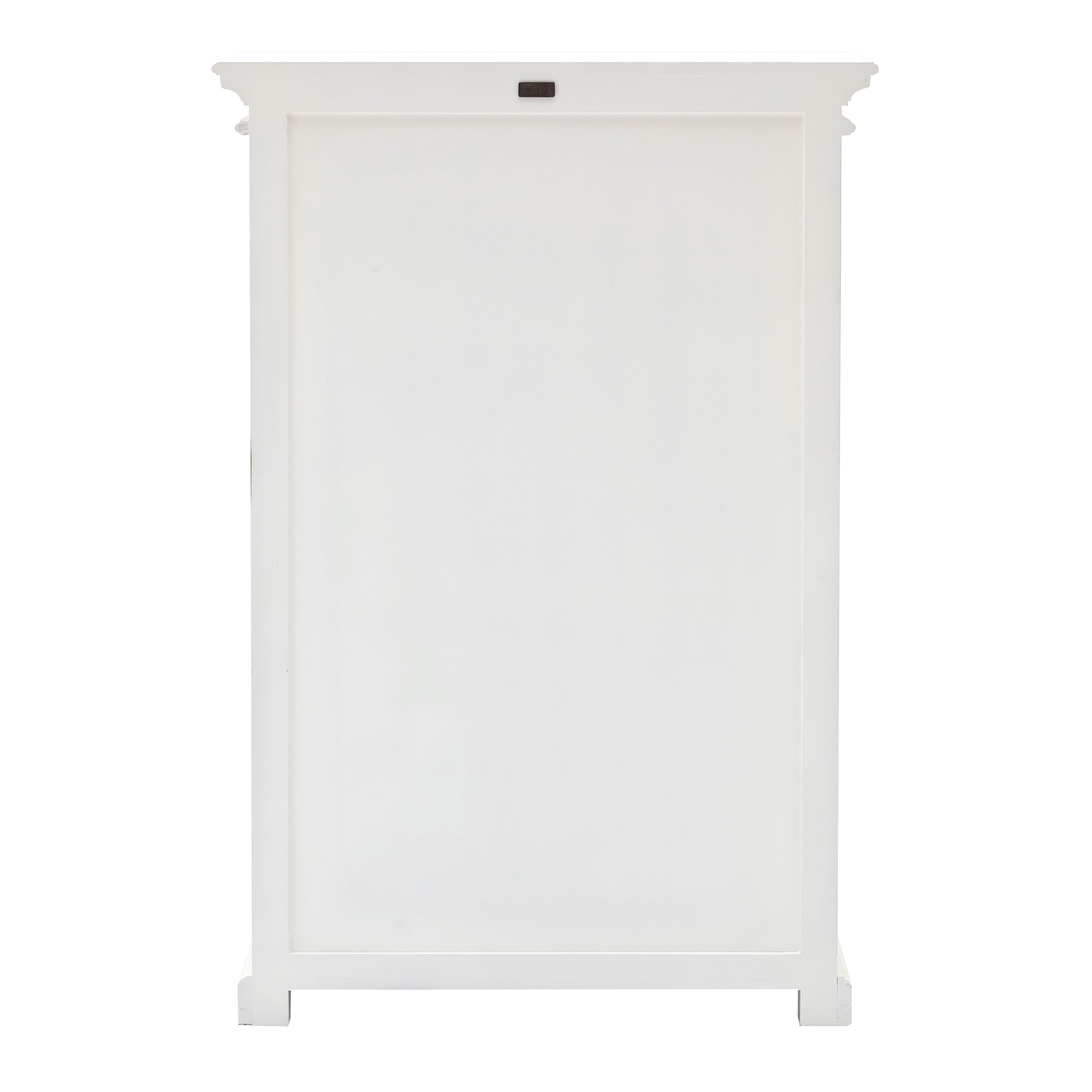 Classic White Two Level Storage Cabinet - Image 6