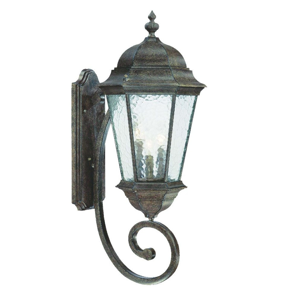 Telfair 3-Light Black Coral Wall Light - Image 3