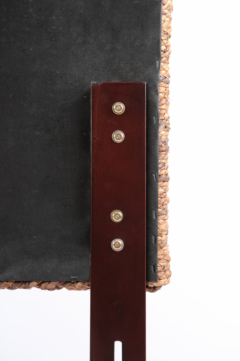 Brown Natural and Rustic Woven Banana Leaf Straight Queen Size Headboard - Image 6