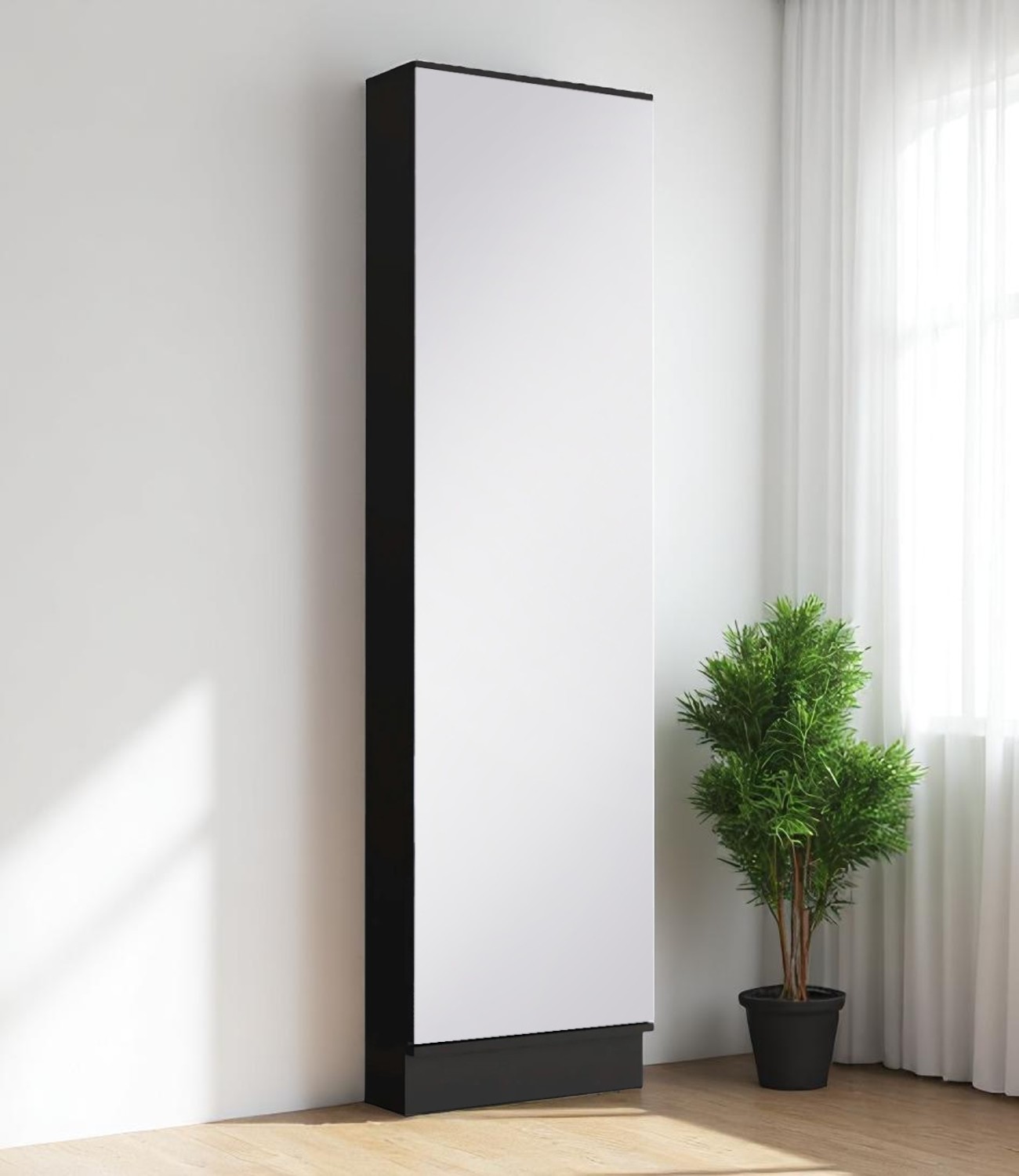 Black Ten Pair Shoe Rack - Image 2