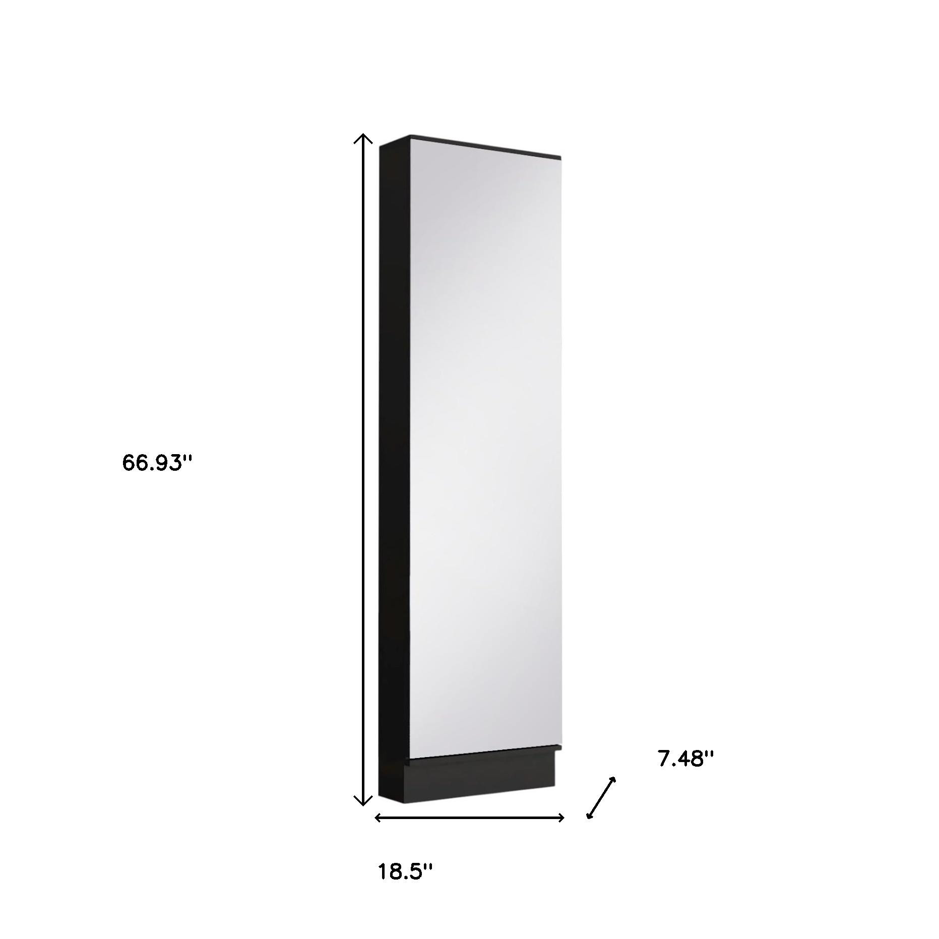 Black Ten Pair Shoe Rack - Image 7