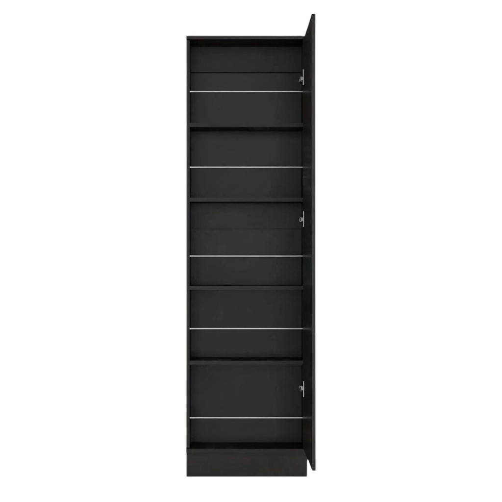 Black Ten Pair Shoe Rack - Image 4