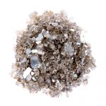 Bronze Round Reflective Fire Pit Glass