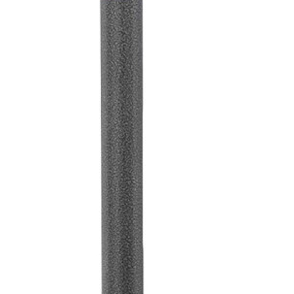 48000 BTU Silver Steel Propane Cylindrical Pole Standing Patio Heater - Image 4