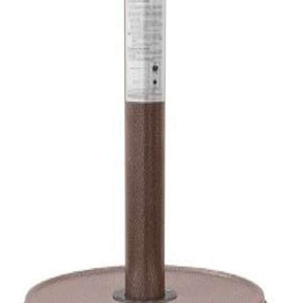 48000 BTU Bronze Steel Propane Cylindrical Pole Standing Patio Heater - Image 5