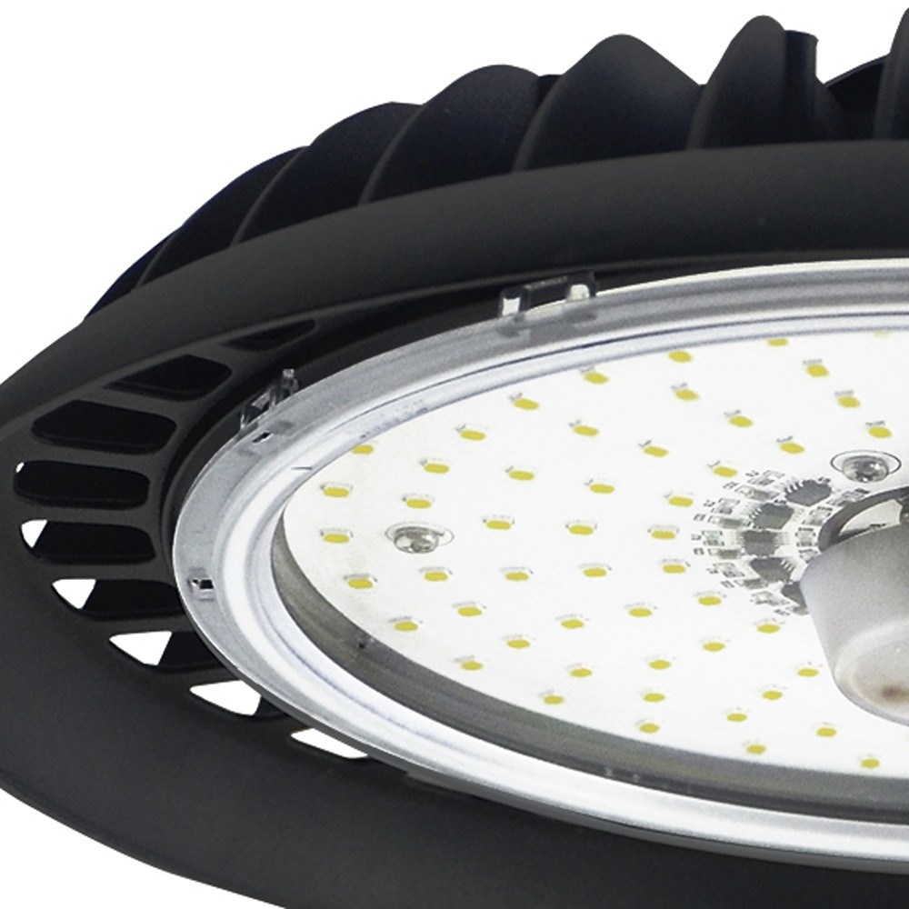 Black Metal LED Ceiling Light - Image 3