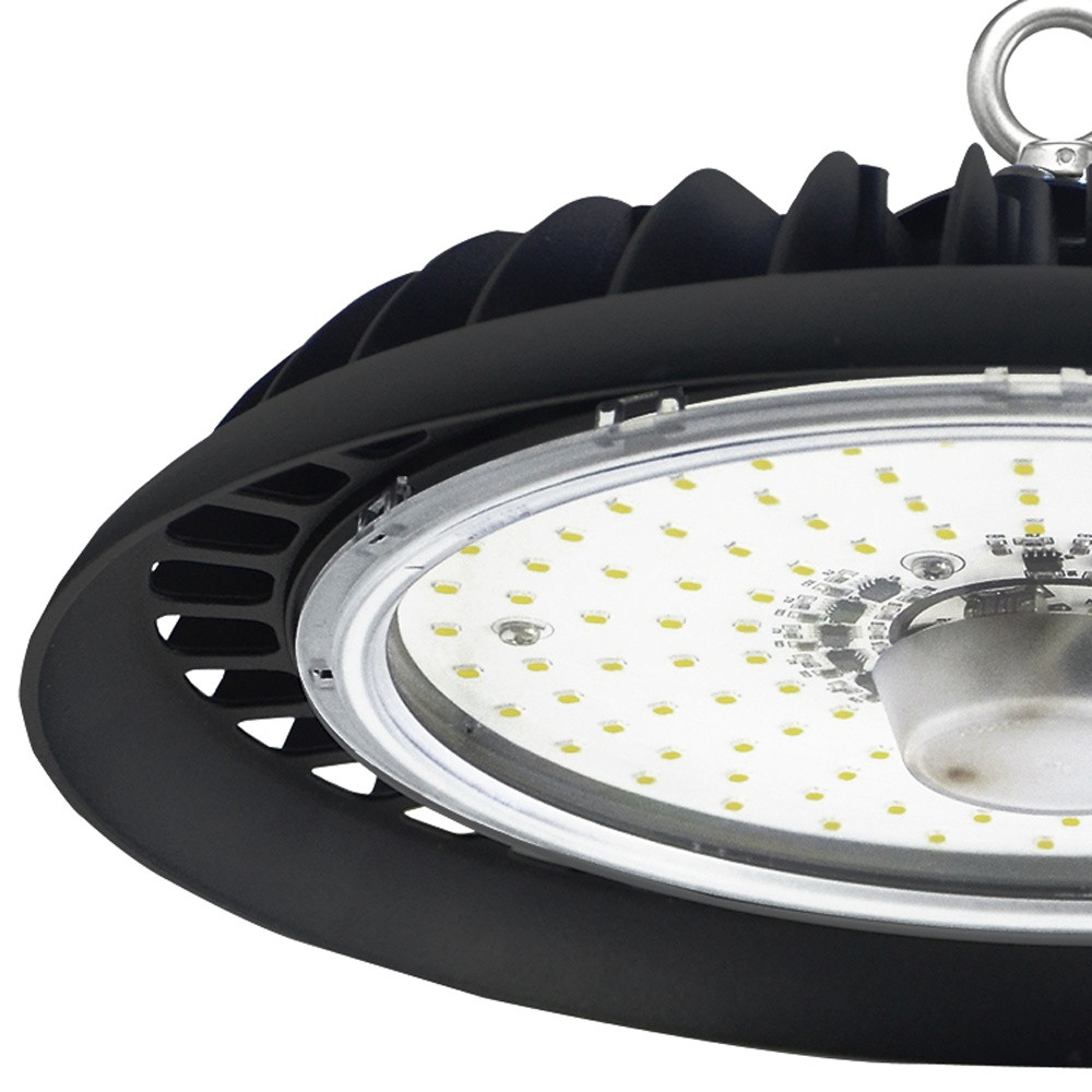Black Metal LED Ceiling Light - Image 4