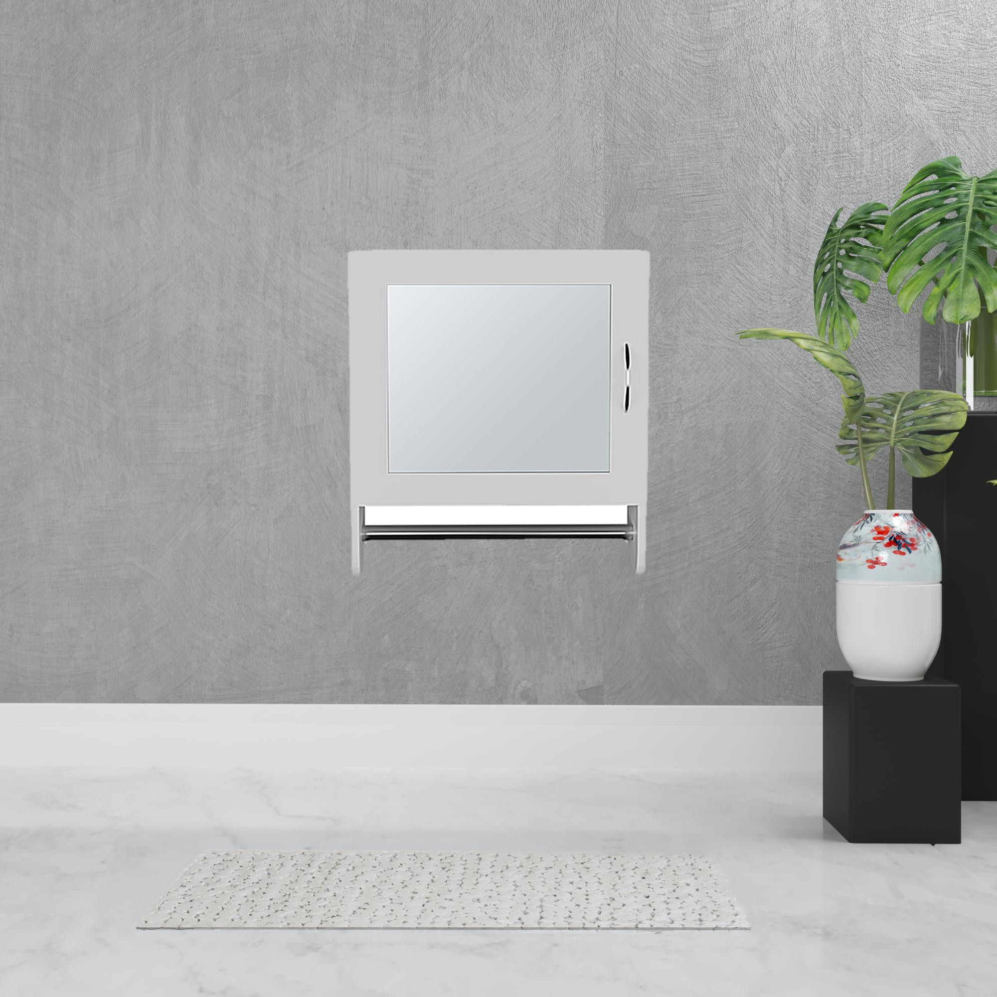 Metal Floating Bathroom Vanity