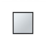 20" Black Wood Floating Bathroom Vanity